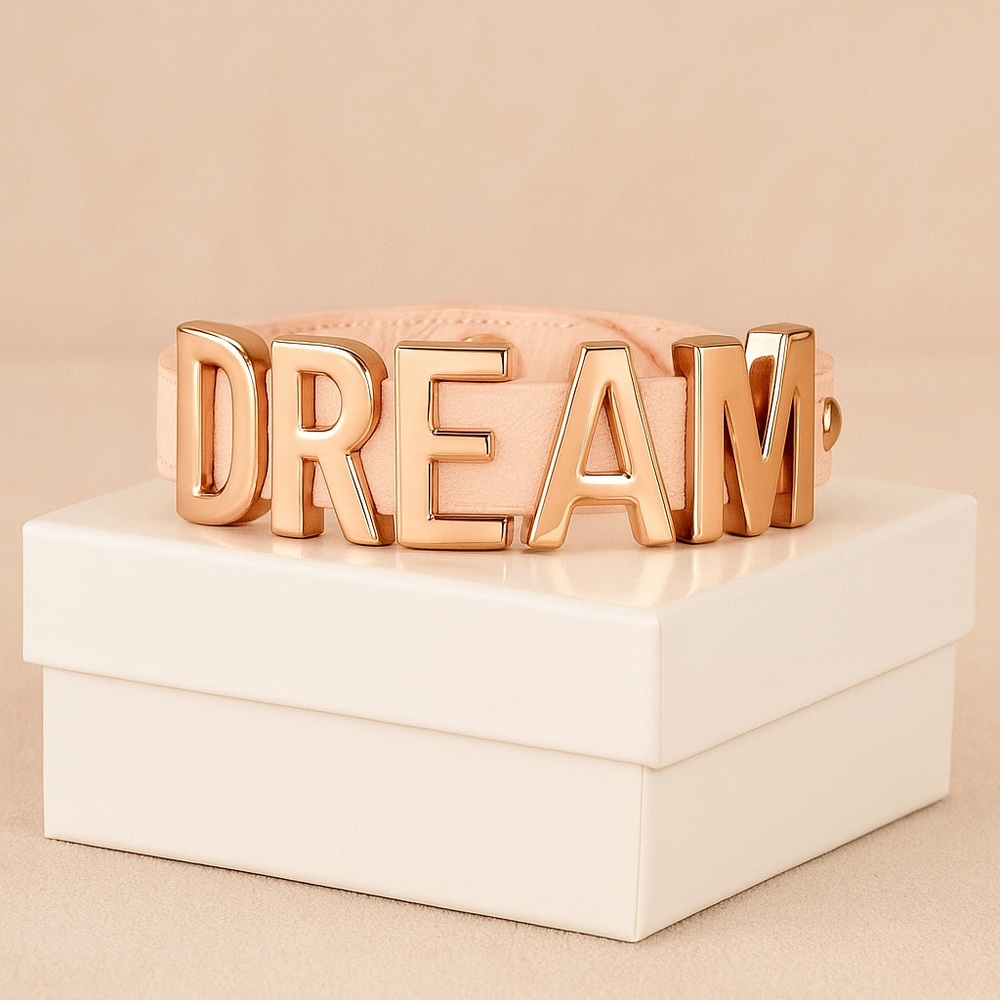 Rose Gold 'DREAM' Bracelet